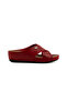 Double Striped Orthopedic Thick-Soled Heel Spur Gel Comfortable Indoor Slippers-Lara - 4