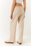 Women's Stone Waist Elastic Tie-Waist Double Palazzo Trousers 4009 60271030 - 6