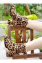 أحذية Feli Feather Leopard ذات الكعب السميك - 2