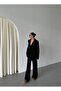 Black Demande Jacket Pants Set - 2025130 - 4