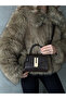 Montanna Model Dark Brown Women's Hand and Shoulder Bag - 7