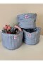 Organizer Basket Dolap Interior Organizer Makeup Bag Fabric Organizer Bag - 5