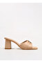 Beige Women's Slippers Pc-53123 Size: 36