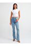 Women's White Sides Ruched Detail T-Shirt
