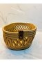 Beyzam Home Wicker Jute Hand Woven Basket Bathroom and Kitchen Organizer Bread Basket - 3