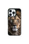 Galatasaray Lion Nobility Glass Phone Case Compatible with iPhone 16 Pro Max