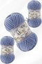 Alize Velluto Velvet Hand Knitting Rope Cardigan Booties Home Boots Scarf Hat Blanket Slippers 3 Pieces