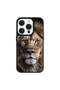 Galatasaray Lion Nobility Glass Phone Case Compatible with iPhone 15 Pro