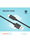 Blue 3A Pd Usb A To Lightning Pvc Cable 1.2M - Black - 3
