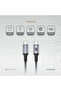 Otto Usb C To C 60W Leather 1.2M Cable - Black - 5
