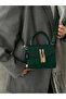 Montanna Model Green Women's Hand and Shoulder Bag - 7