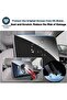 Mercedes S Series Compatible 2021-2026 Model Rear Seat Tv 2 Pieces 9H Nano Screen Protector - 5