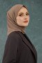 وشاح مريح باللون البني الحليبي - 10001-24
