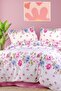 Aytunç Rose 100% Cotton Double Duvet Cover Set 200X220 cm