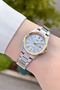 Gold Silver Color Women's Wristwatch - 4