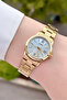 Gold Color Women's Wristwatch - 3