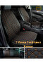 مجموعة وسائد قماشية مضادة للتعرق مكونة من 7 قطع متوافقة مع CITROEN C-ELYSÉE ALURE -ACTIVE SEDAN 2012-2017