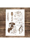 A4 Size A4 Size DIY Craft Layering Guitar Stencil For Wall Painting Scrapbooking Stamping Album Dec
