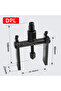 10Pcs/Set Practical Bearing Puller Motorcycle Bearing Removal Tool Puller with Box Motorcycle Int... - 2
