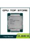 معالج إنتل إنتل زيون E5 2640 V3 2640V3 بسرعة 2.6 جيجاهرتز ثماني النواة LGA 2011-3 - 2