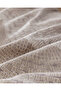 Rochelle Double 100% Cotton Printed Satin Bed Sheet Pieces Duvet Cover Set - Beige - 8