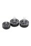 3Pcs/set Aluminum Alloy Car Air Condition Knob AC Button Knob for Nissan TIIDA NV200 LIVINA 04-10... - 2