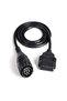 ForB-MW ICOM D Cable Motorcycles Motobikes 10 Pin Diagnostic Cable 10 Pin Adaptor To 16Pin OBD2 S... - 4