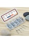 Pop Rivets Assortment Kit Aluminum Blind Rivets 5 Sizes 70pcs Assorted Blind Rivets for Metal Fur... - 5