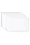 20 packs, plastic envelope, transparent reusable poly envelope waterproof folder with buttons, A4... - 6
