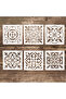 15 by 15 cm 15 cm DIY Craft Layering Background Stencil For Wall Painting Scrapbooking Stamping Albu - 6