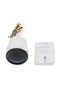 2“52mm Smoke Lens Auto Tachometer White LED 0-8000 RPM Meter Car Gauge 1-8 Cylinders - 5