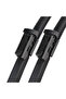 For Ford Fiesta MK6 2008-2016 Car Front Rear Wiper Blades Soft Windscreen Wipers Auto Wind... - 7
