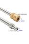 2 Pieces Pressure Washer Extension Wand With 1/4 Inch Quick Plug Connect Stainless Steel Spray Lance - 3