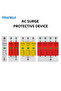 2P 20-40KA AC SPD 1P 2P 3P 4P 20KA 40KA 60KA 385V House Lightning Surge Protector Protective Low-vo