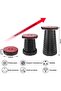 Upgraded Folding Stool, Portable Telescoping Seat, Lightweight  400lbs Capacity  (Red) - 2