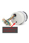 2“52mm Smoke Lens Auto Tachometer White LED 0-8000 RPM Meter Car Gauge 1-8 Cylinders - 4
