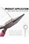 HOT!!!Mini 5Inch Round Concave Pliers Wire Looping Pliers Precision Jewelry Pliers Wire Looping P... - 6