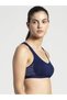 Active Racer Back Bra 1381-01 Blue - 2