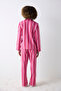 Bloom Striped Fuchsia Shirt Pants Pajama Set - 5