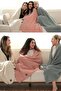 Alina 100% Organic Cotton Breathable Cover, Mesh Sofa Shawl, Tv Blanket - 8