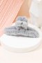 Furry Soft Plush Large Latch Buckle