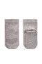 Crawling and Non-Slip Socks Gray Melange