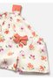 Orange Baby Girl Sleeveless T-Shirt and Shorts Set - 4