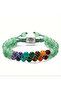Natural Stone 7 Chakra Handmade Bracelet Foot Bracelet 100% Handmade - 2