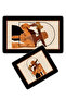 Non-Slip Sole Washable 2-Piece Bathroom Mat - 60*100 Cm - 50*60 Cm. - 2