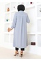 Chest Piping Detailed Cap - Gray - 3