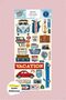 Travel Adventure - Road Travel Sticker