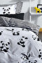 طقم غطاء لحاف مزدوج سهل الكي B&W Panda - 4