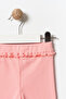 Girl's Ruffle Detailed Leggings Yavruağzı - 4
