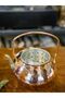 Copper Zen Teapot Hammer Forged Bright Copper Color No2 - 5